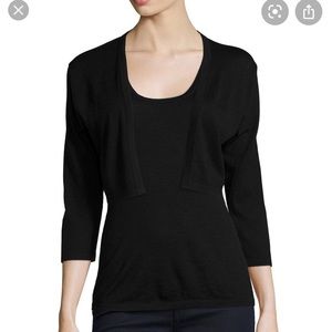 Neiman Marcus silk cashmere bolero cardigan